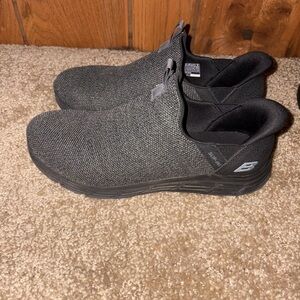 Skechers Kids Black Slip-On Shoes